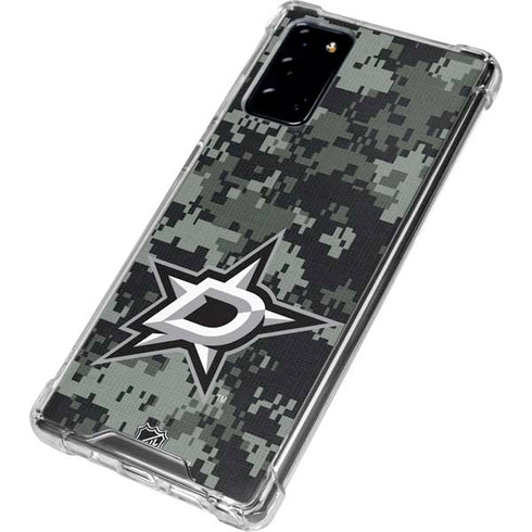 NHL Dallas Stars Camo Galaxy Note20 5G Clear Case
