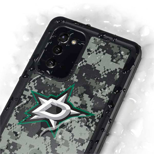 NHL Dallas Stars Camo Galaxy Note20 5G Waterproof Case