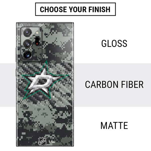 NHL Dallas Stars Camo Galaxy Note20 Ultra 5G Skin