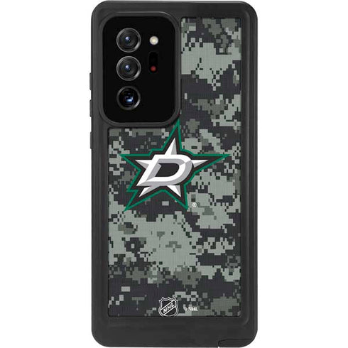 NHL Dallas Stars Camo Galaxy Note20 Ultra 5G Waterproof Case