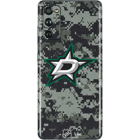 NHL Dallas Stars Camo Galaxy S20 Fan Edition Skin