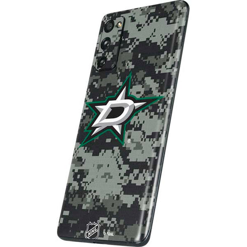 NHL Dallas Stars Camo Galaxy S20 Fan Edition Skin