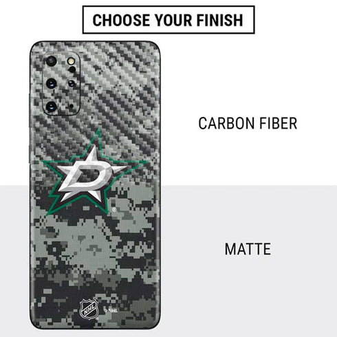NHL Dallas Stars Camo Galaxy S20 Plus Skin