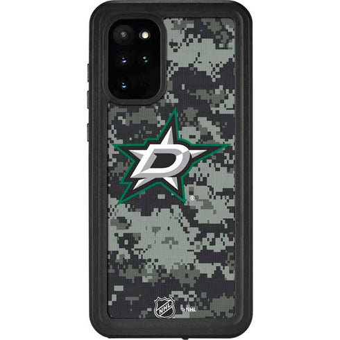 NHL Dallas Stars Camo Galaxy S20 Plus Waterproof Case