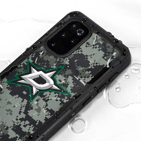 NHL Dallas Stars Camo Galaxy S20 Plus Waterproof Case