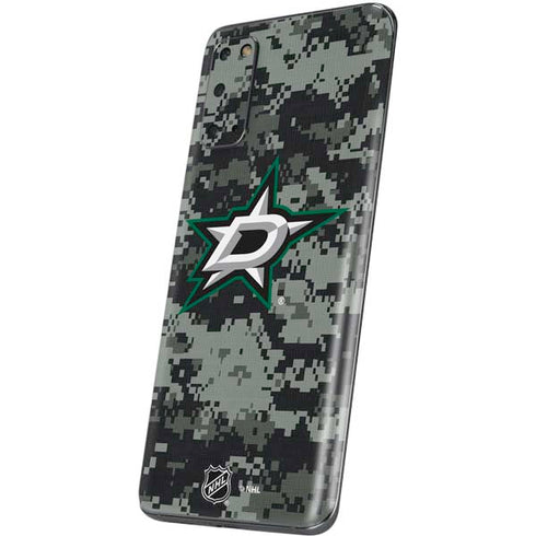 NHL Dallas Stars Camo Galaxy S20 Skin