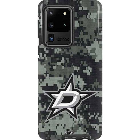 NHL Dallas Stars Camo Galaxy S20 Ultra 5G Pro Case