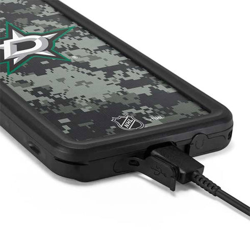NHL Dallas Stars Camo Galaxy S20 Waterproof Case