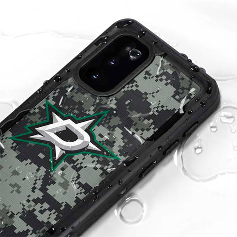 NHL Dallas Stars Camo Galaxy S20 Waterproof Case
