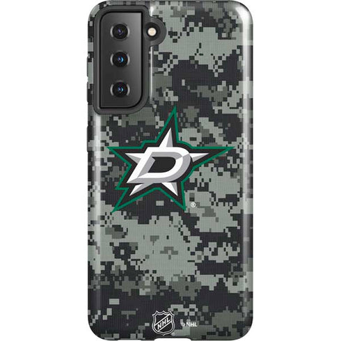 NHL Dallas Stars Camo Galaxy S21 5G Pro Case