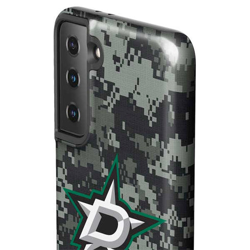 NHL Dallas Stars Camo Galaxy S21 FE Pro Case