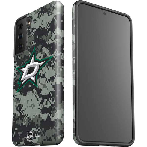 NHL Dallas Stars Camo Galaxy S21 FE Pro Case