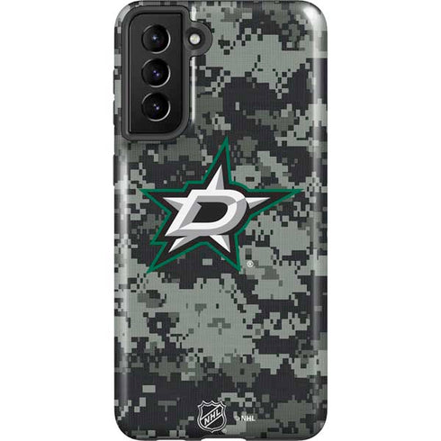 NHL Dallas Stars Camo Galaxy S21 Plus 5G Pro Case