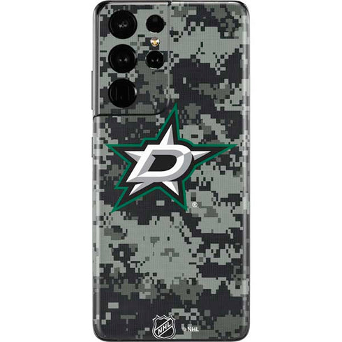 NHL Dallas Stars Camo Galaxy S21 Ultra 5G Skin