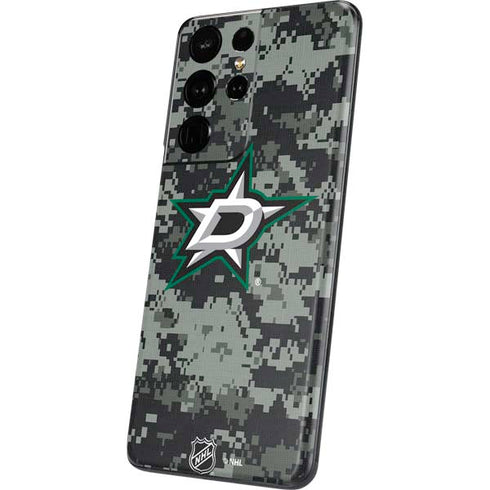 NHL Dallas Stars Camo Galaxy S21 Ultra 5G Skin