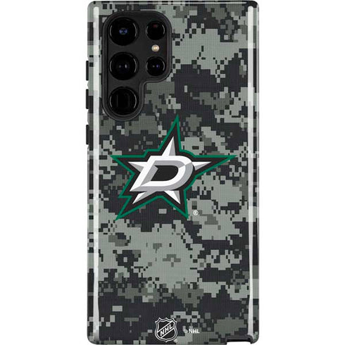 NHL Dallas Stars Camo Galaxy S22 Ultra Pro Case