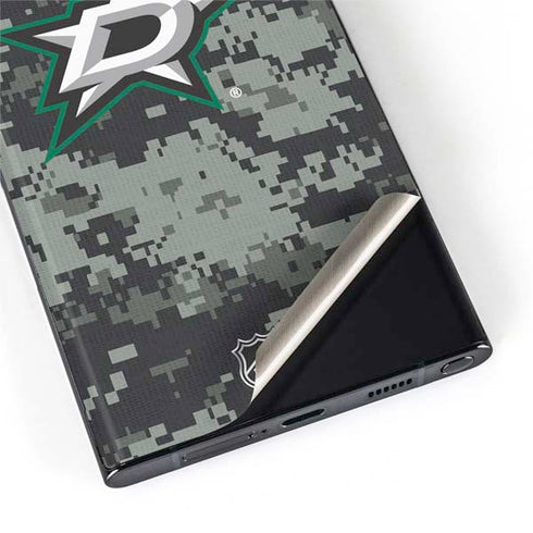 NHL Dallas Stars Camo Galaxy S22 Ultra Skin