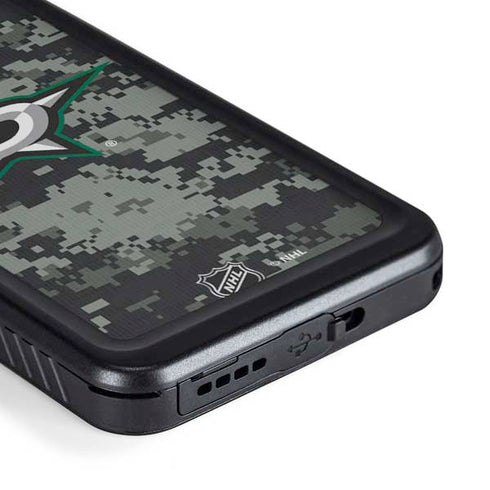NHL Dallas Stars Camo Galaxy S23 Plus Waterproof Case