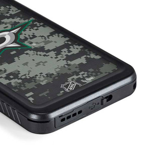 NHL Dallas Stars Camo Galaxy S23 Waterproof Case