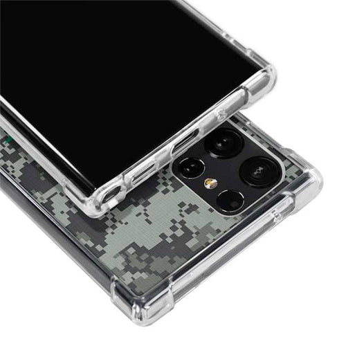 NHL Dallas Stars Camo Galaxy S24 Ultra Clear Case