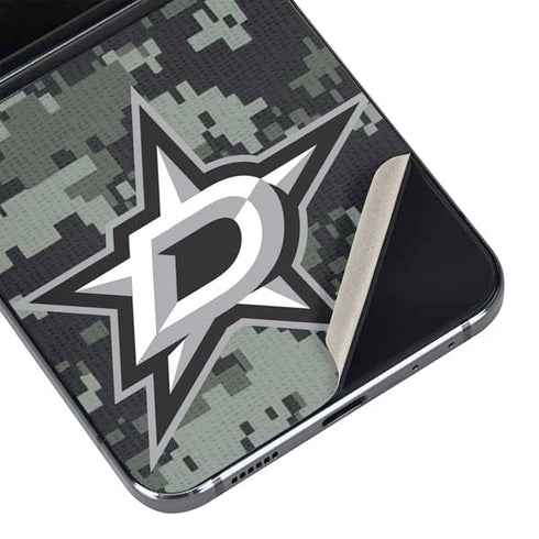 NHL Dallas Stars Camo Galaxy Z Flip5 5G Skin