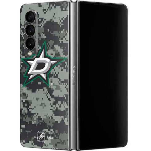 NHL Dallas Stars Camo Galaxy Z Fold4 5G Skin