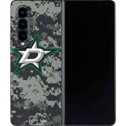 NHL Dallas Stars Camo Galaxy Z Fold4 5G Skin