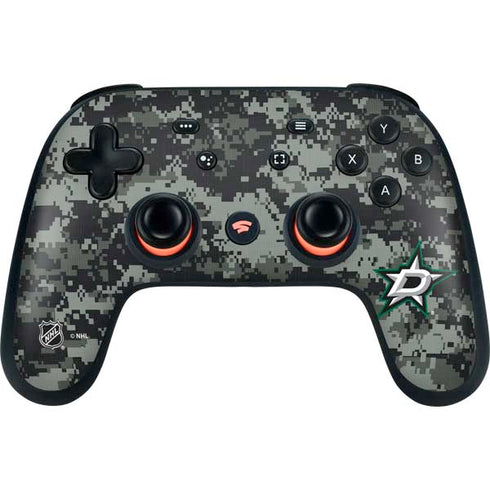 NHL Dallas Stars Camo Google Stadia Controller Skin