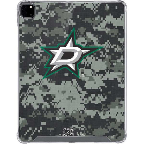 NHL Dallas Stars Camo iPad Pro 12.9in (2020) Clear Case