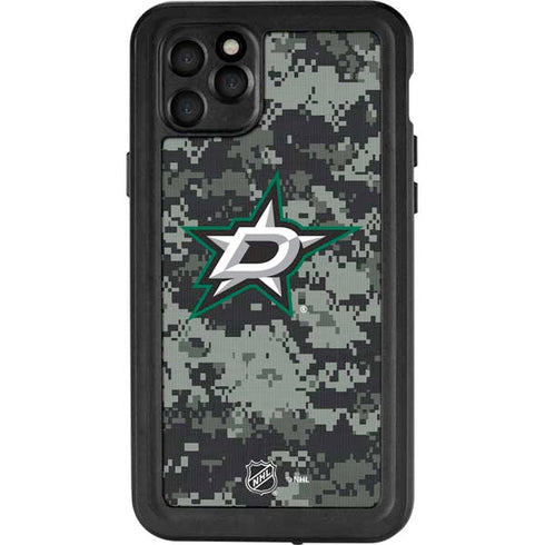 NHL Dallas Stars Camo iPhone 11 Pro Max Waterproof Case