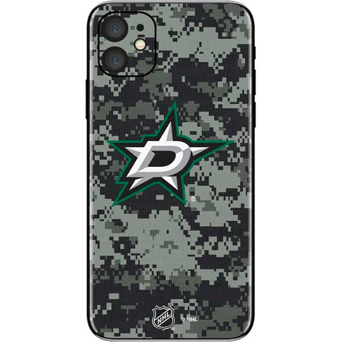 NHL Dallas Stars Camo iPhone 11 Skin
