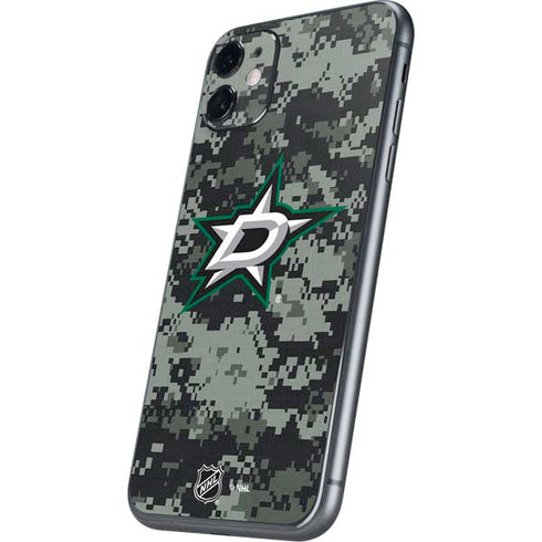 NHL Dallas Stars Camo iPhone 11 Skin