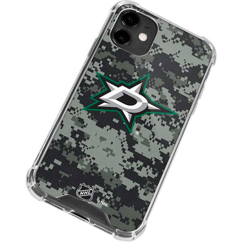 NHL Dallas Stars Camo iPhone 12 Mini Clear Case