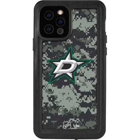 NHL Dallas Stars Camo iPhone 12 Pro Waterproof Case