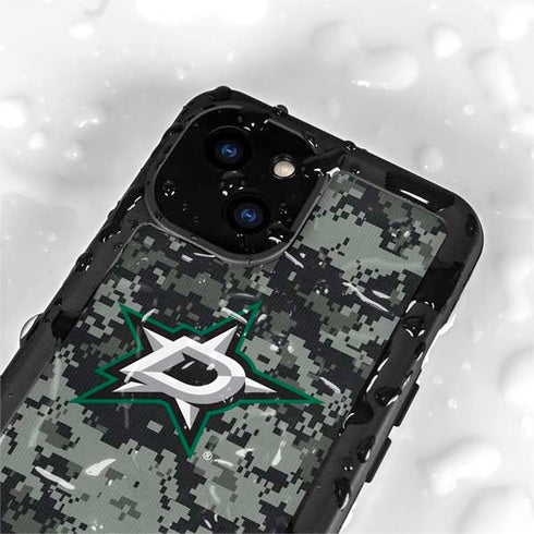 NHL Dallas Stars Camo iPhone 13 Mini Waterproof Case