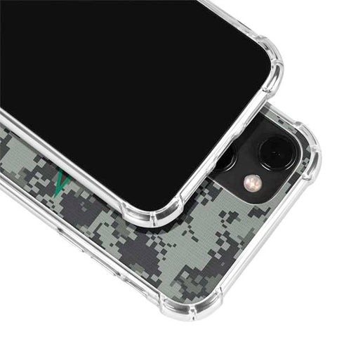 NHL Dallas Stars Camo iPhone 14 Plus Clear Case