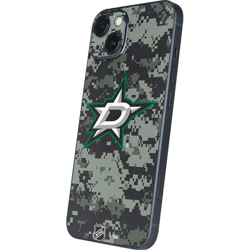 NHL Dallas Stars Camo iPhone 15 Plus Skin