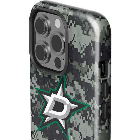 NHL Dallas Stars Camo iPhone 15 Pro Impact Case