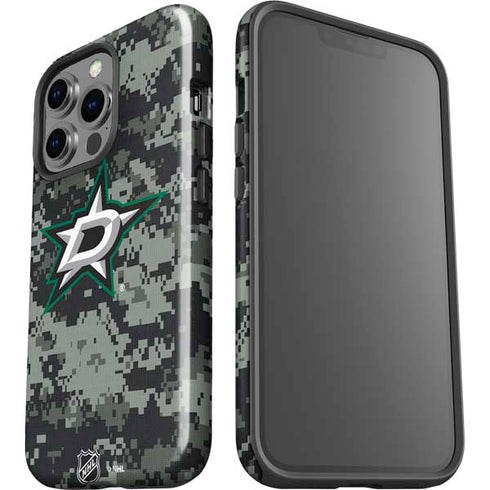 NHL Dallas Stars Camo iPhone 15 Pro Impact Case