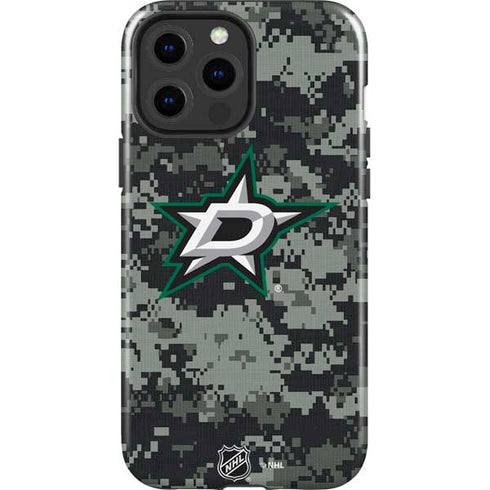 NHL Dallas Stars Camo iPhone 15 Pro Max Impact Case