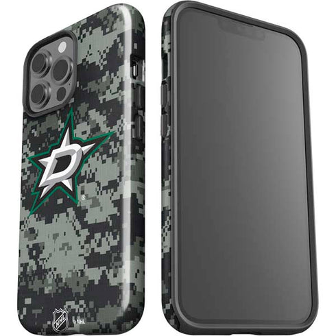 NHL Dallas Stars Camo iPhone 15 Pro Max Impact Case