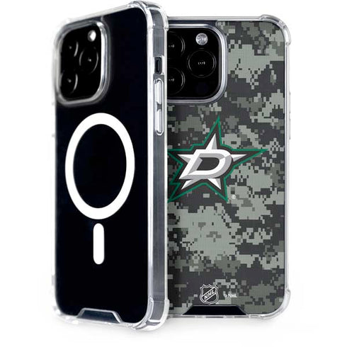 NHL Dallas Stars Camo iPhone 15 Pro Max MagSafe Case