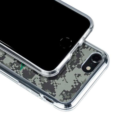 NHL Dallas Stars Camo iPhone SE (2nd & 3rd Gen) Clear Case