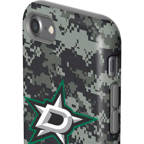 NHL Dallas Stars Camo iPhone SE (2nd & 3rd Gen) Pro Case