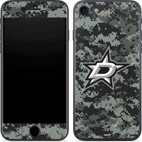 NHL Dallas Stars Camo iPhone SE (2nd & 3rd Gen) Skin