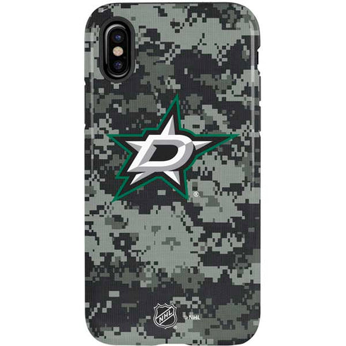NHL Dallas Stars Camo iPhone X Pro Case