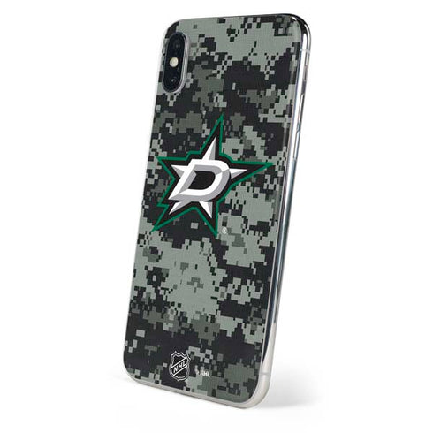 NHL Dallas Stars Camo iPhone X Skin