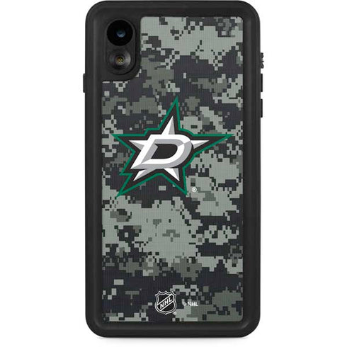 NHL Dallas Stars Camo iPhone XR Waterproof Case