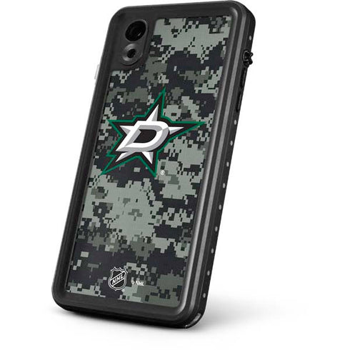 NHL Dallas Stars Camo iPhone XR Waterproof Case