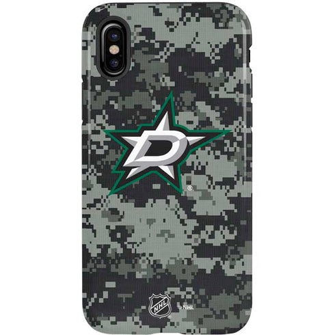NHL Dallas Stars Camo iPhone XS Pro Case
